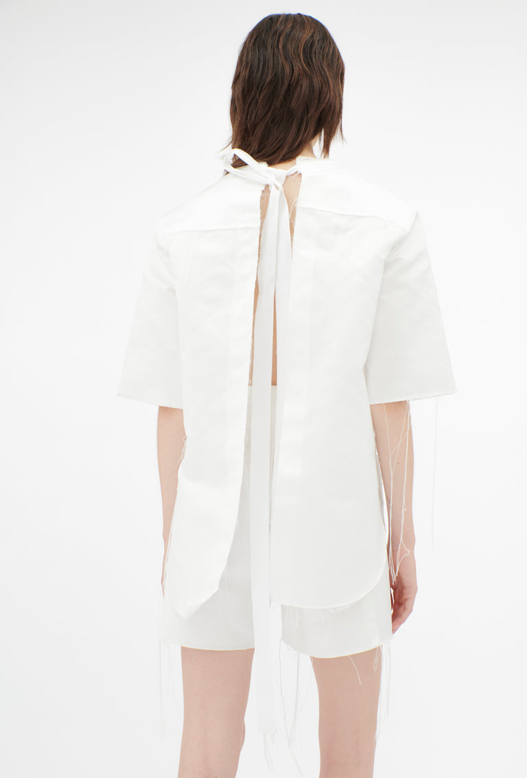 Odeeh Duchesse Bluse, White Exklusivangebot