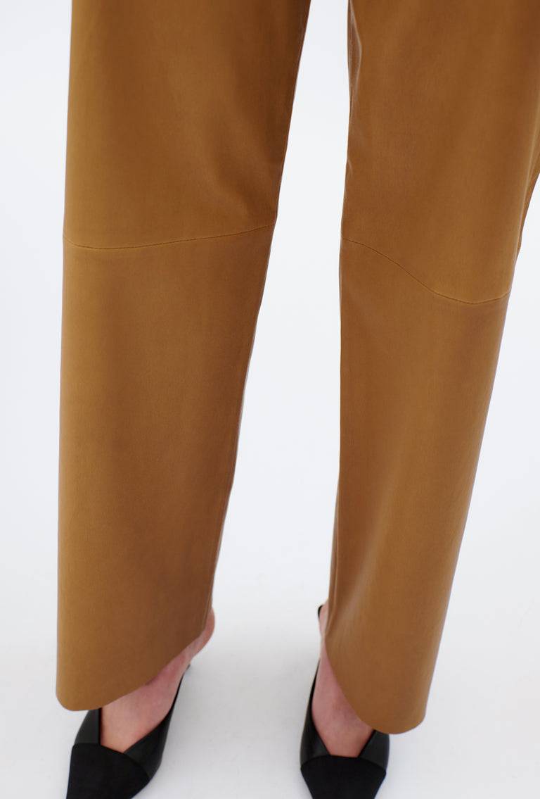 Odeeh Stretch Lamb Nappa Hose, Tiger's Eye Valentinstagsangebot