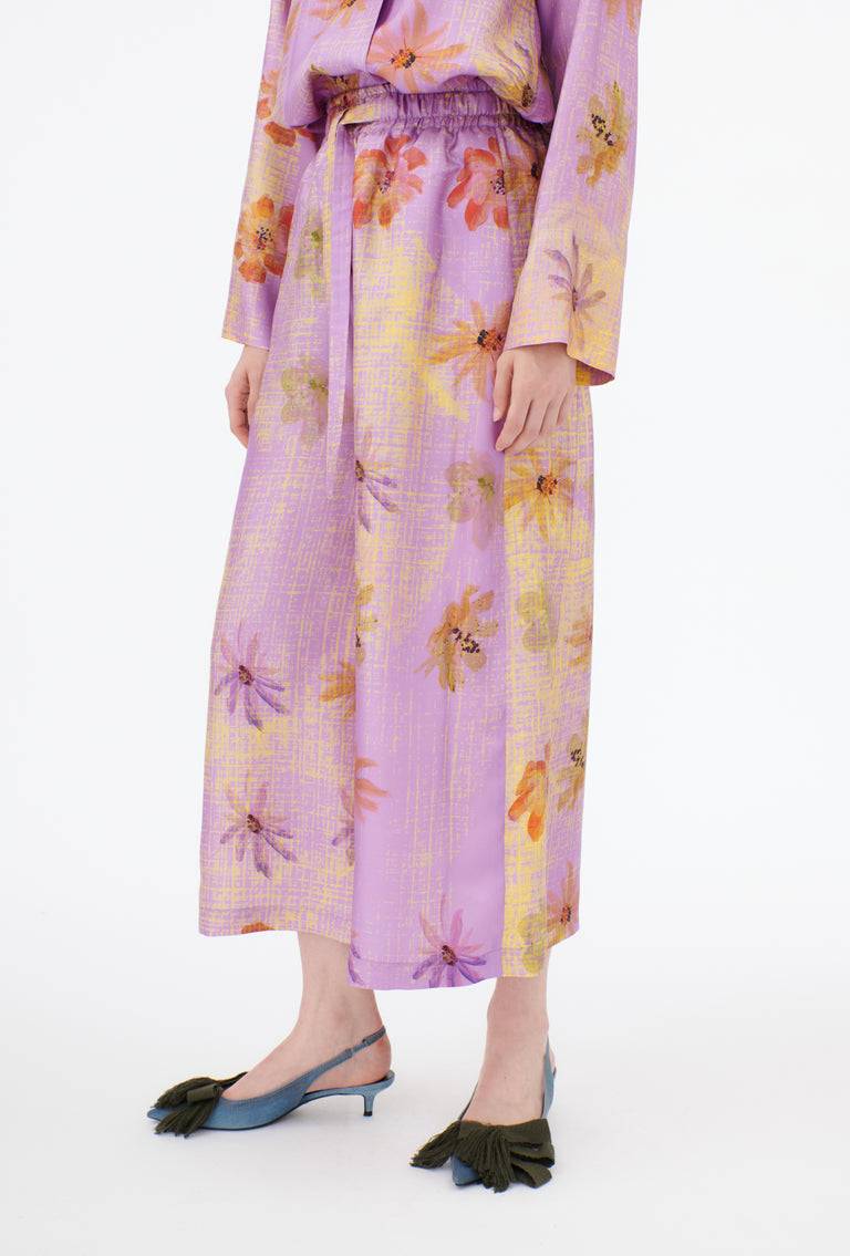 Odeeh Anemones Silk Hose, Amethyst Top Angebot