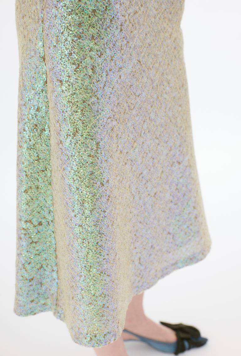 Odeeh Hazy Sequins Rock, Mermaid green Neuheiten