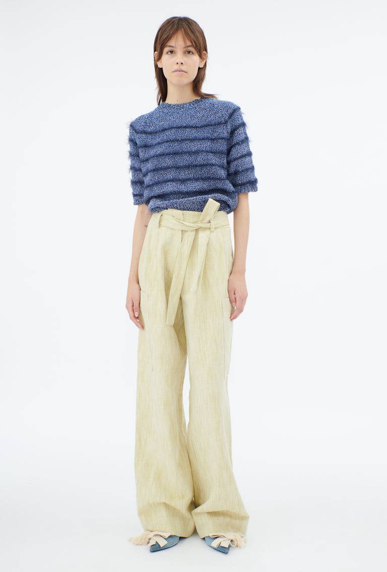Odeeh Hairy Moulinè Pullover, Fayence Kostenlose Rückgabe