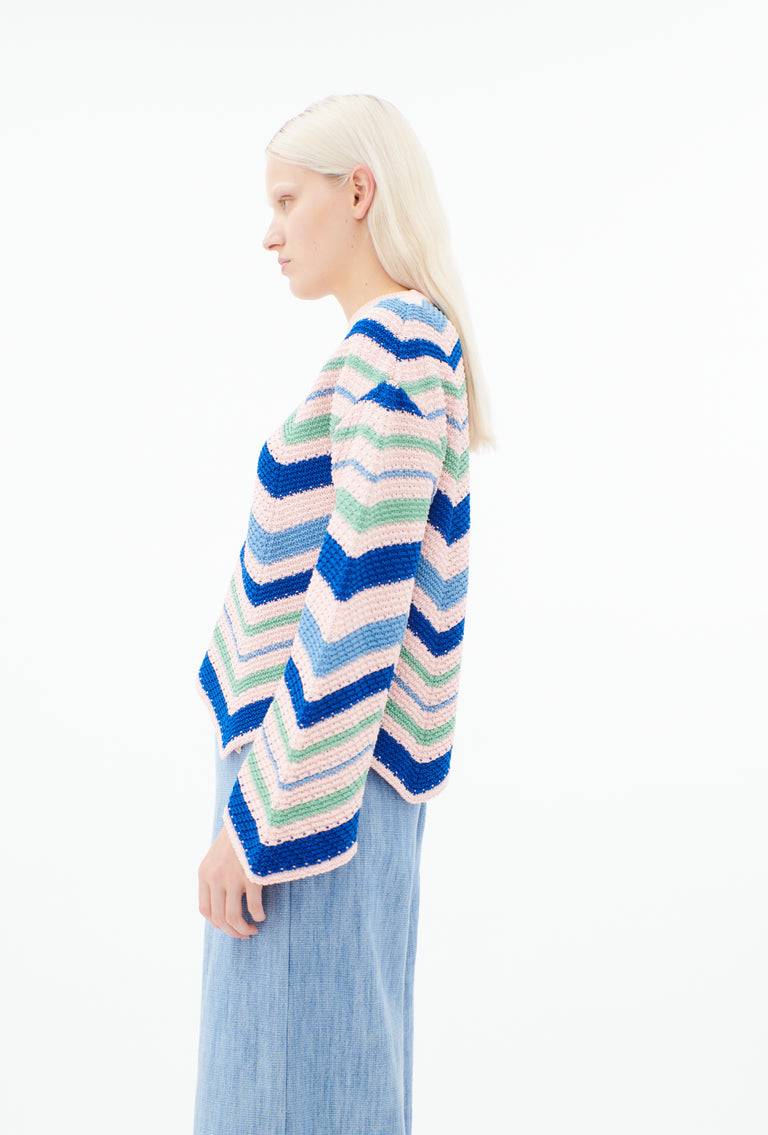 Odeeh Cablè Organic Cotton Pullover, Rosequartz Letzte 3 Tage