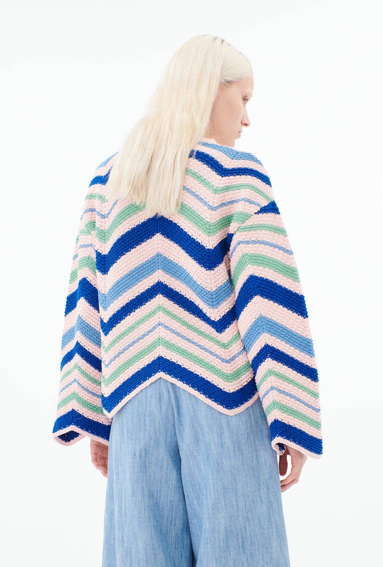 Odeeh Cablè Organic Cotton Pullover, Rosequartz Letzte 3 Tage