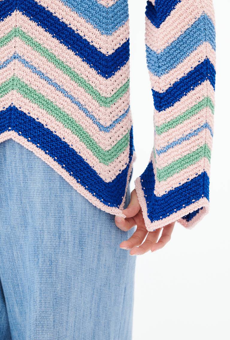 Odeeh Cablè Organic Cotton Pullover, Rosequartz Letzte 3 Tage