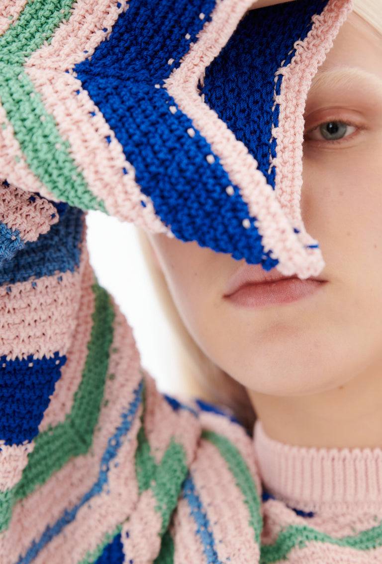 Odeeh Cablè Organic Cotton Pullover, Rosequartz Letzte 3 Tage