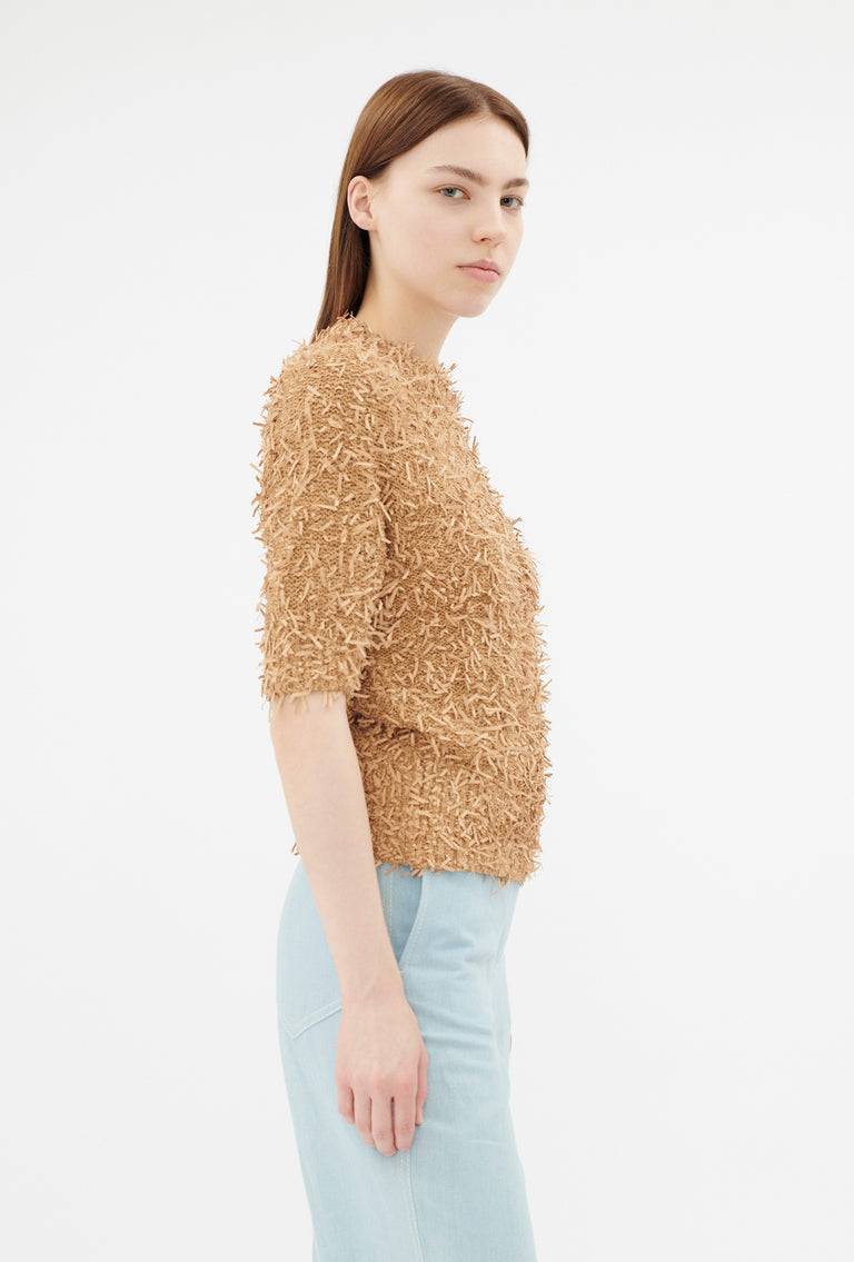 Odeeh Snippets Pullover, Brown Sugar Letzte 2 Tage
