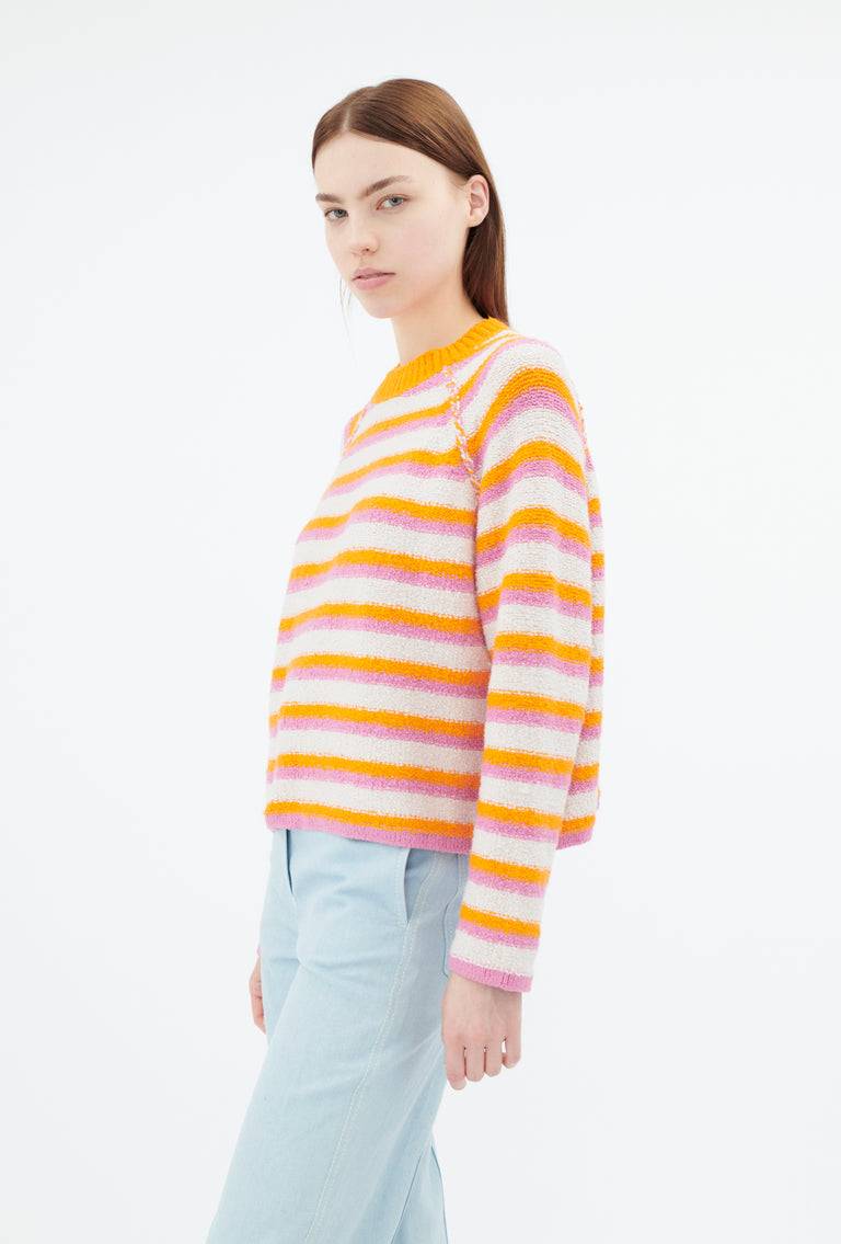 Odeeh Lido Stripe Pullover, Powder Bis zu 50% Rabatt
