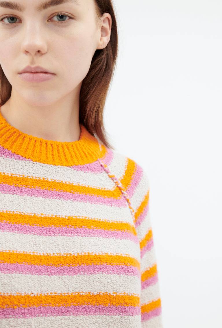 Odeeh Lido Stripe Pullover, Powder Bis zu 50% Rabatt