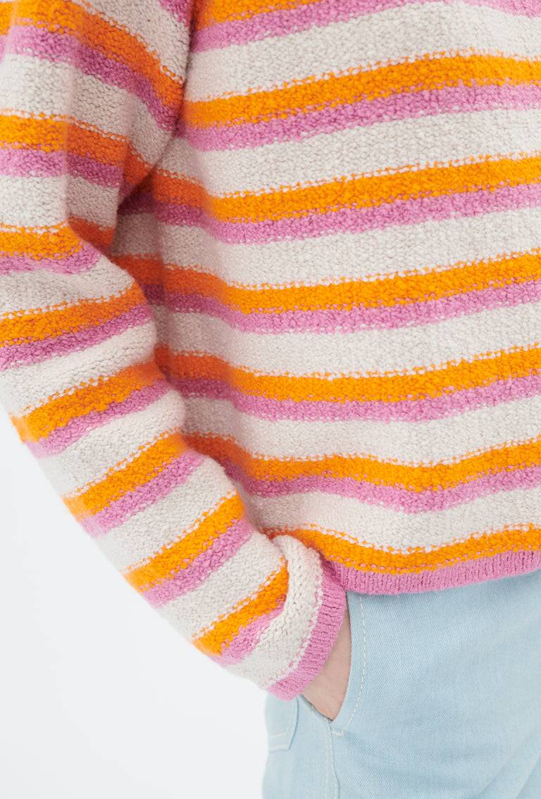 Odeeh Lido Stripe Pullover, Powder Bis zu 50% Rabatt