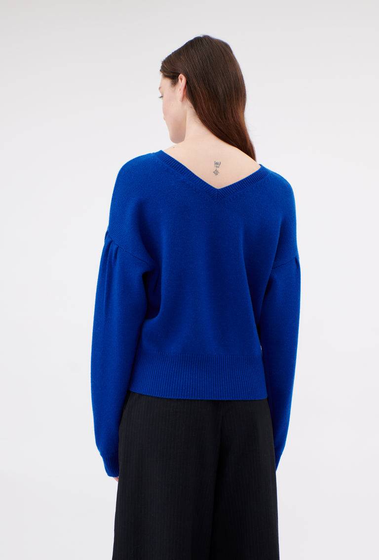 Odeeh Cash-Wool Mix Pullover, Sapphire Bis zu 65% Rabatt