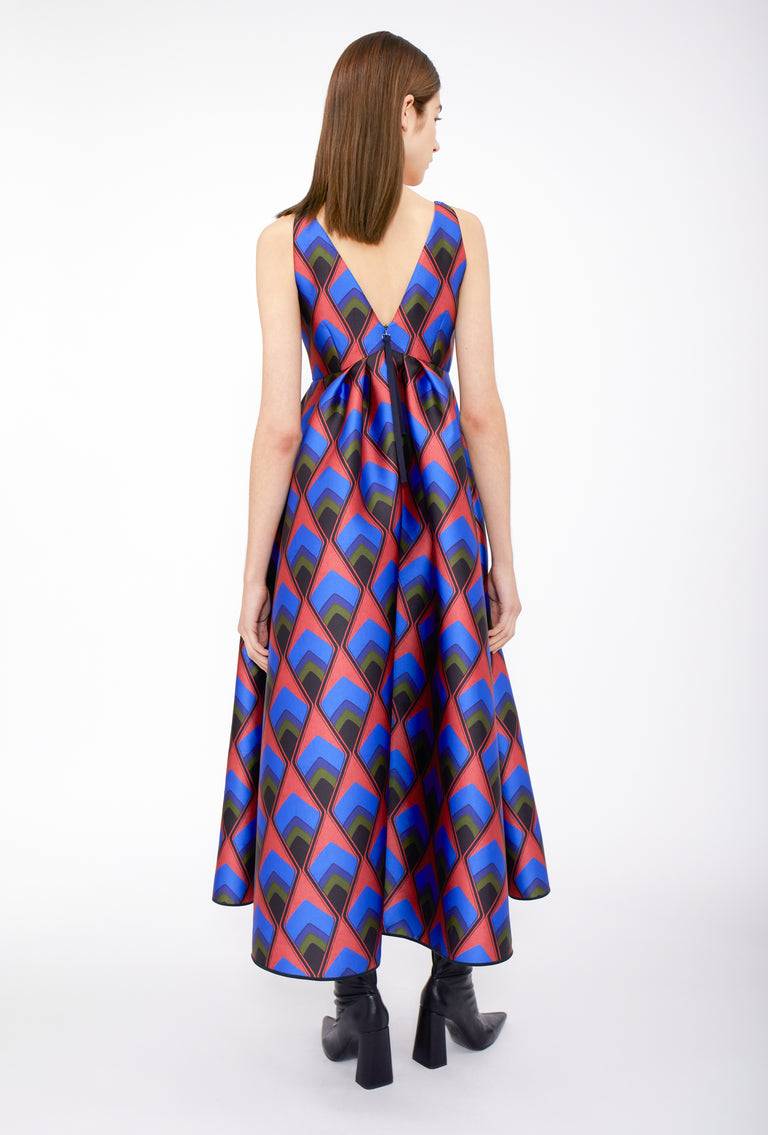Odeeh Peacock Kleid, Cinnabar Nur für heute