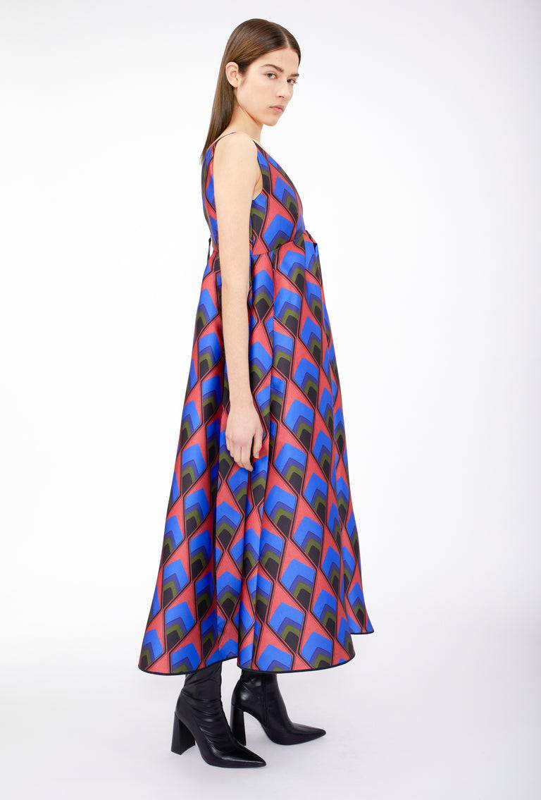 Odeeh Peacock Kleid, Cinnabar Nur für heute