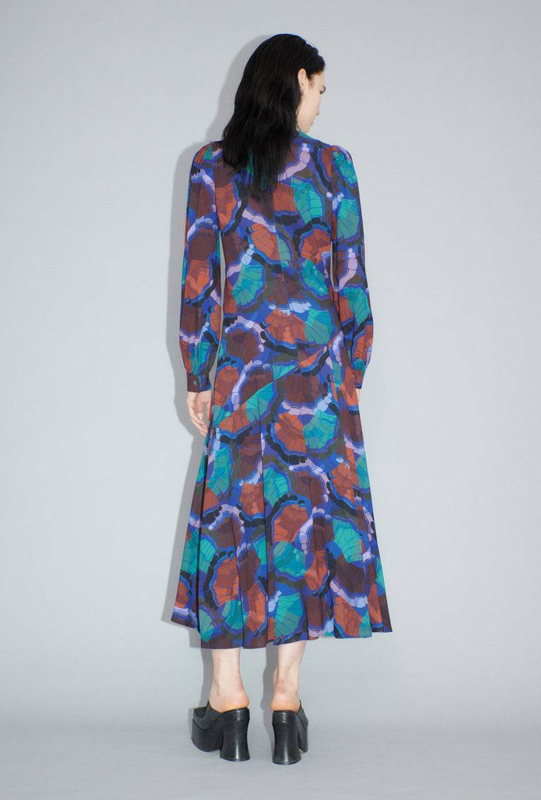 Odeeh Fans Kleid, Peacock Fabrikladen