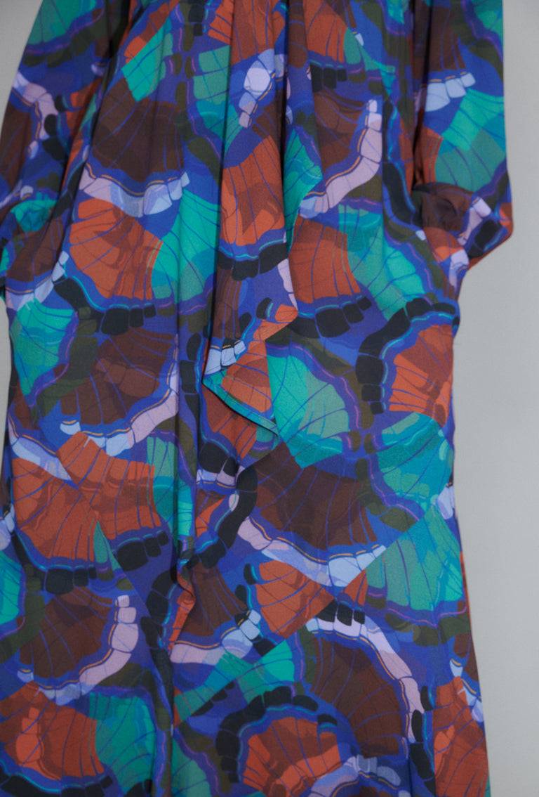 Odeeh Fans Kleid, Peacock Fabrikladen