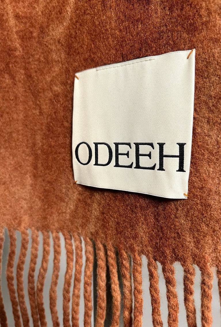 Odeeh Cold Dyed Schal, Toffee Verkauf
