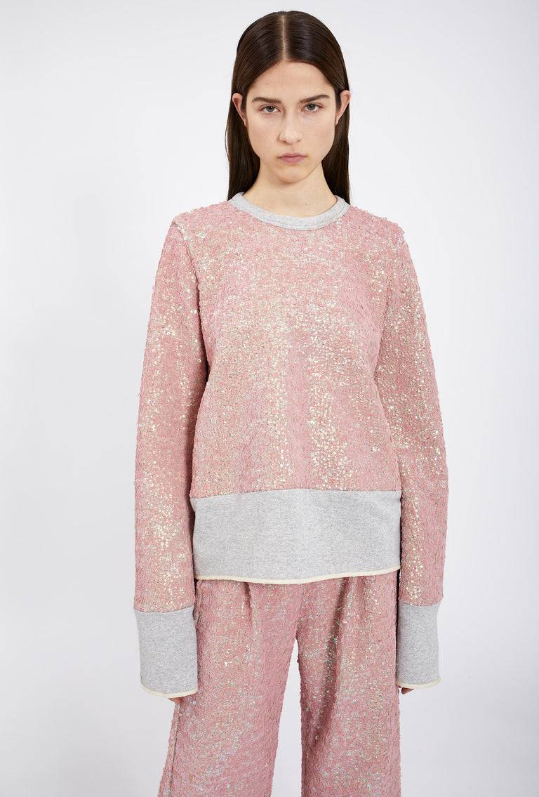 Odeeh Terry Sequins Shirt, Rosé Meist gekauft