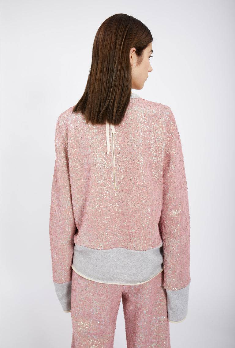 Odeeh Terry Sequins Shirt, Rosé Meist gekauft
