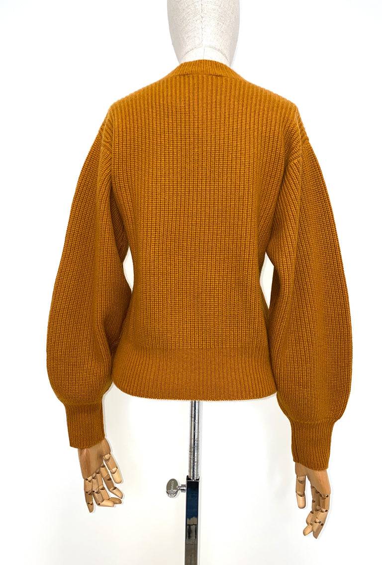 Odeeh Cash-Wool-Mix Pullover, Saffran Zeitlich begrenztes Angebot