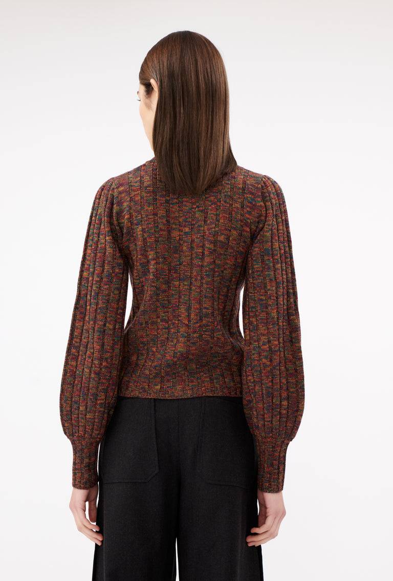Odeeh Superfine Merino Cardigan, Multicolor Saisonale Angebote