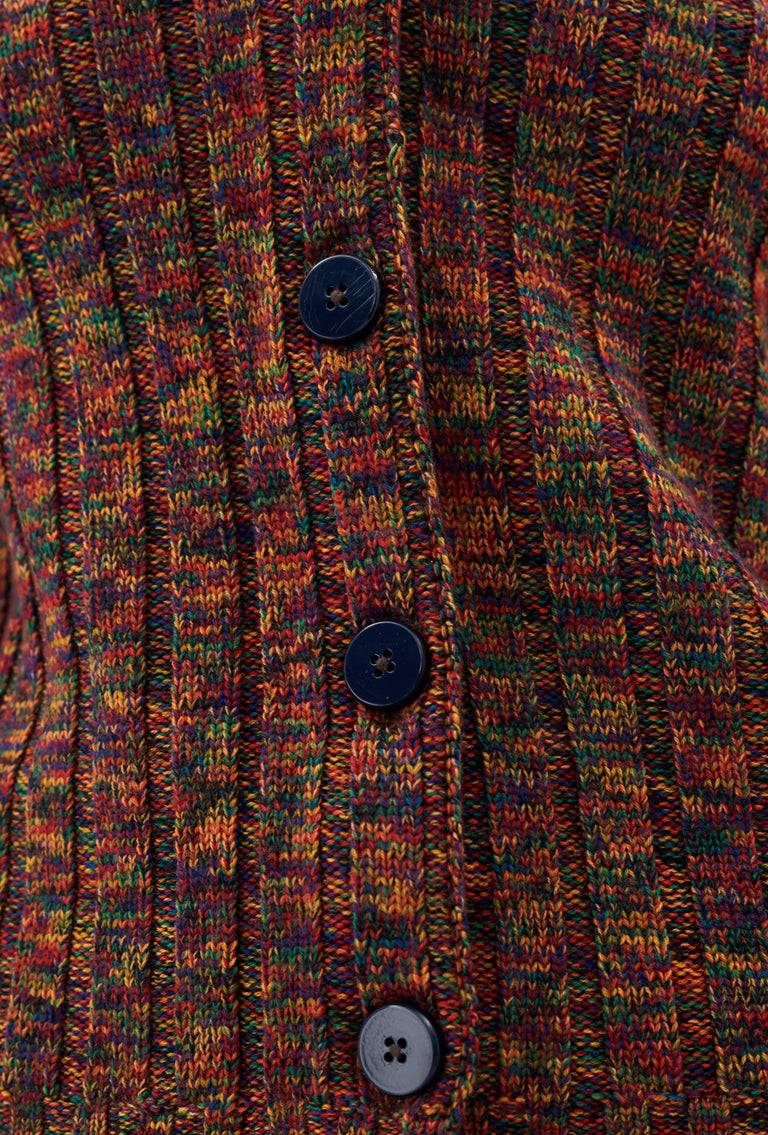 Odeeh Superfine Merino Cardigan, Multicolor Saisonale Angebote