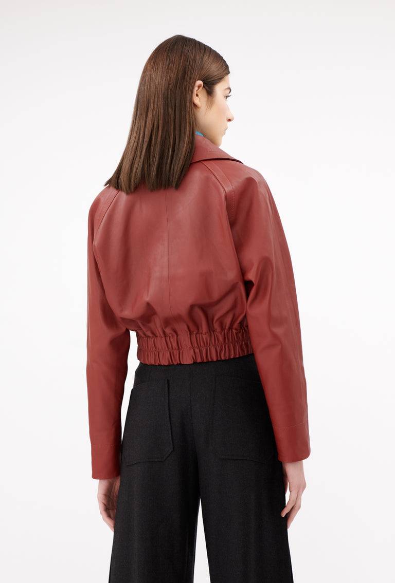 Odeeh Lamb Nappa Jacke , Tizian Red Tägliche Deals