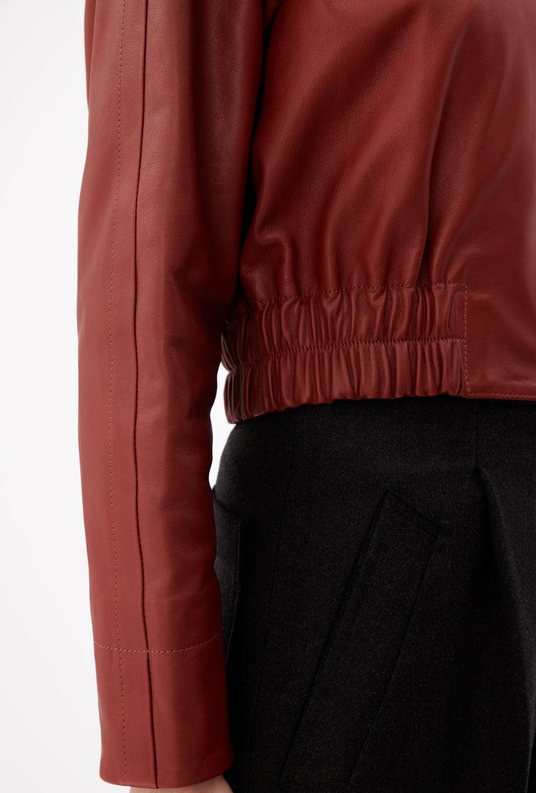 Odeeh Lamb Nappa Jacke , Tizian Red Tägliche Deals