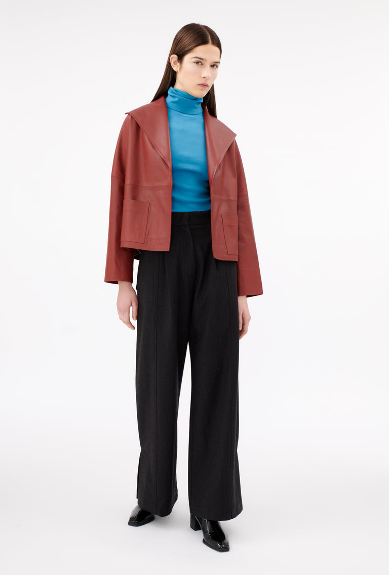 Odeeh Lamb Nappa Jacke, Tizian Red Super Sparpreis