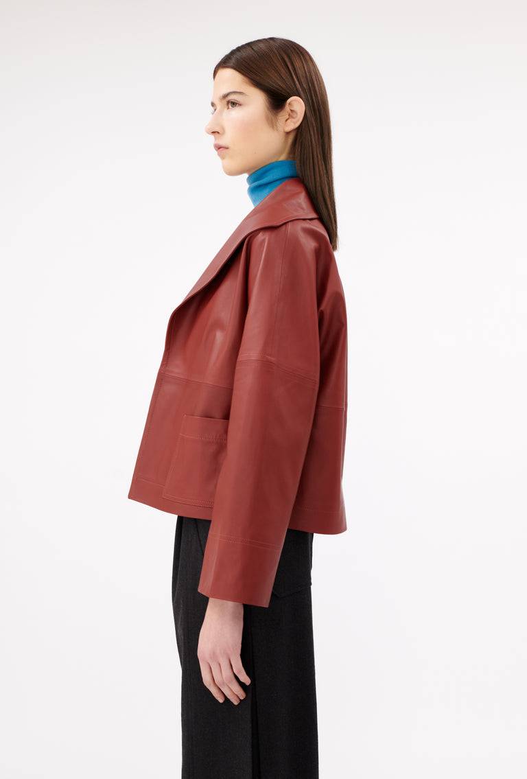 Odeeh Lamb Nappa Jacke, Tizian Red Super Sparpreis