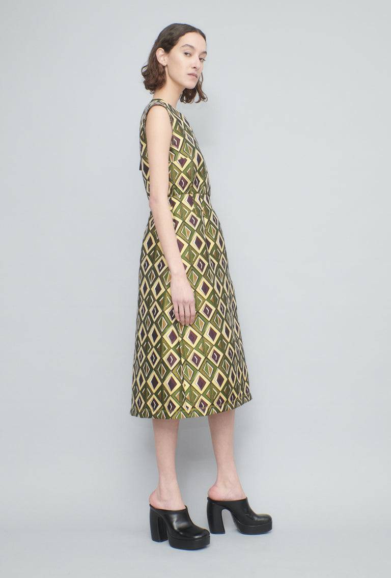 Odeeh Ethno Rhombs Kleid, Moss Letzte 3 Tage