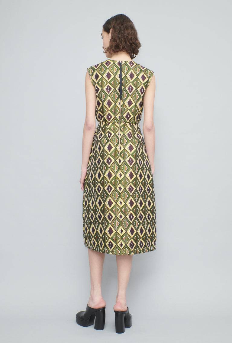 Odeeh Ethno Rhombs Kleid, Moss Letzte 3 Tage