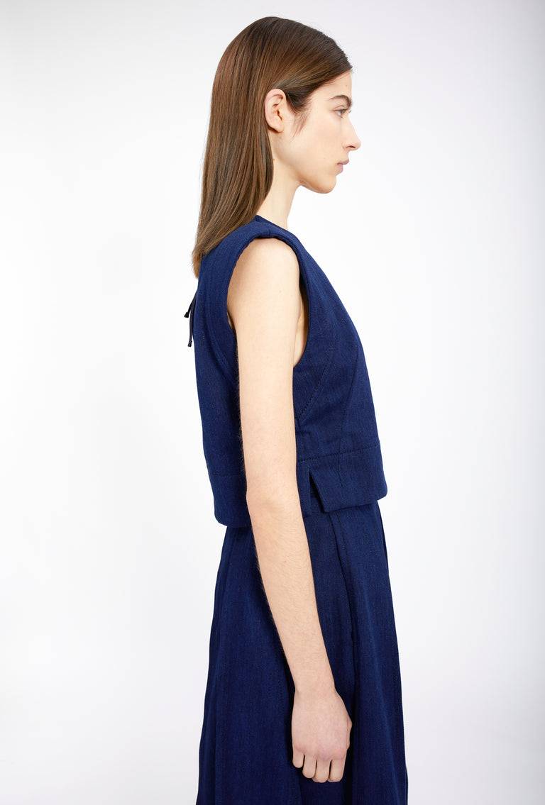 Odeeh Stretch Denim Shirt, Marine Letzte 2 Tage