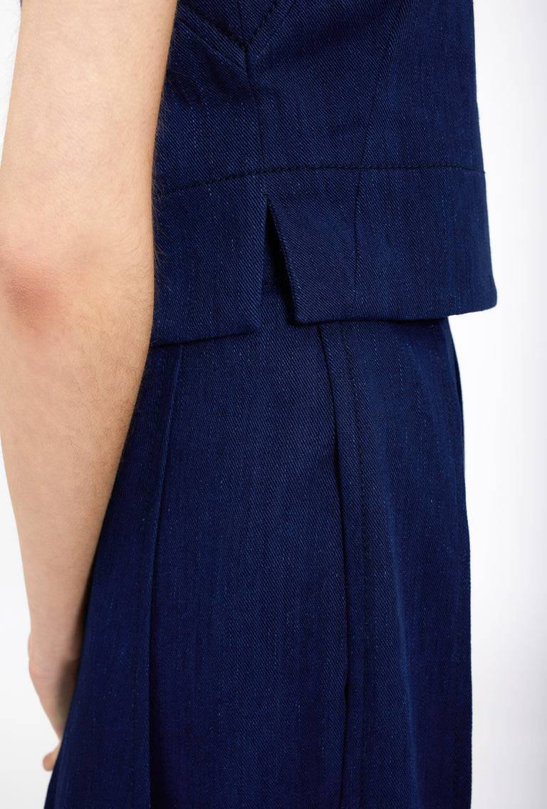 Odeeh Stretch Denim Shirt, Marine Letzte 2 Tage