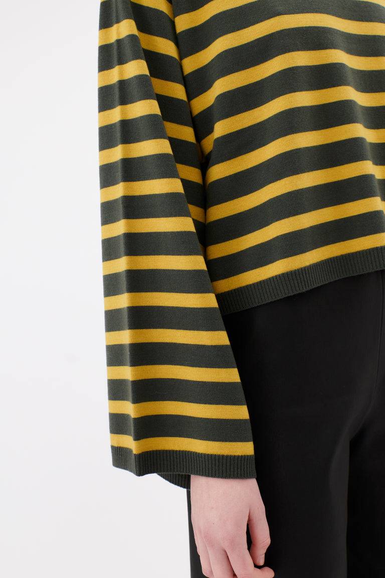 Odeeh Merino Extrafein Pullover, Dark Olive Bis zu 60% Rabatt