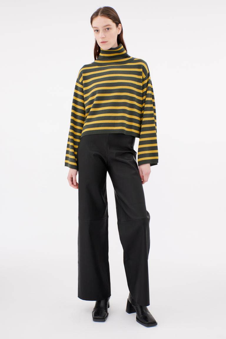 Odeeh Merino Extrafein Pullover, Dark Olive Bis zu 60% Rabatt