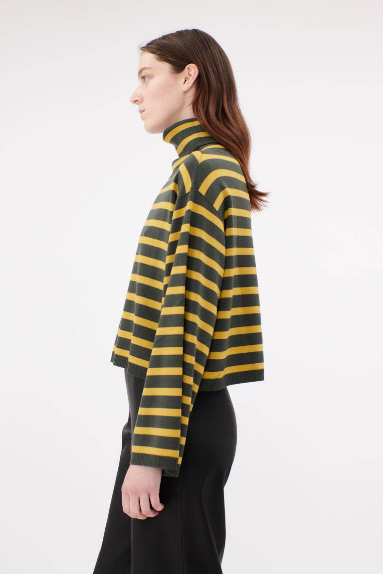 Odeeh Merino Extrafein Pullover, Dark Olive Bis zu 60% Rabatt