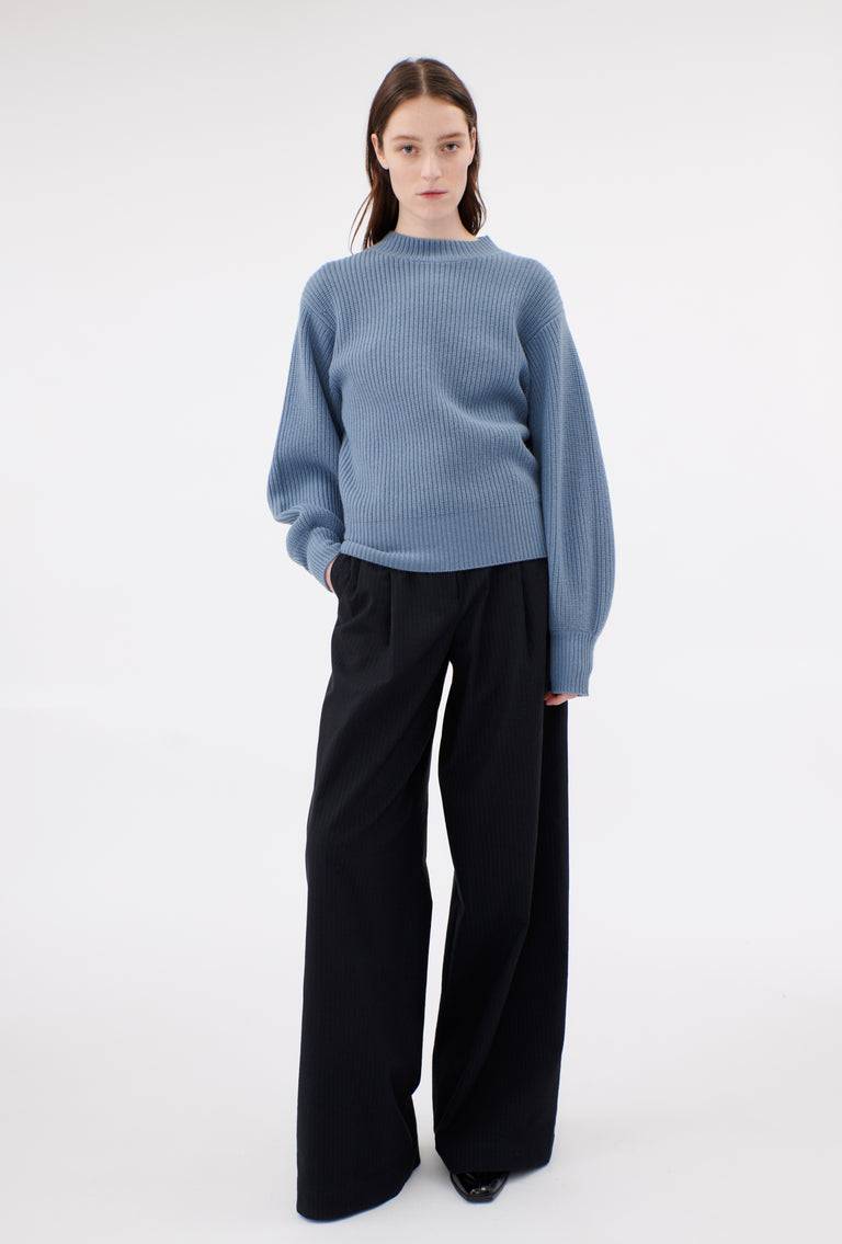 Odeeh Cash-Wool-Mix Pullover, Frosty Blue Discount Store für neue Produkte
