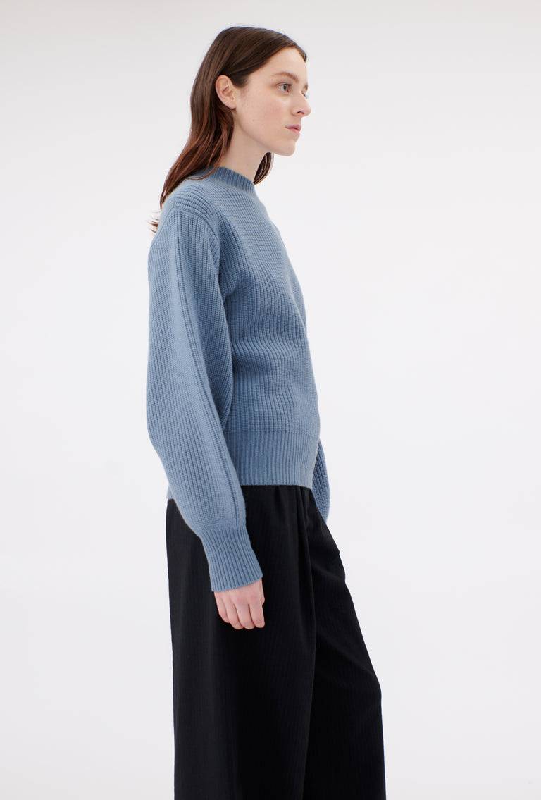 Odeeh Cash-Wool-Mix Pullover, Frosty Blue Discount Store für neue Produkte