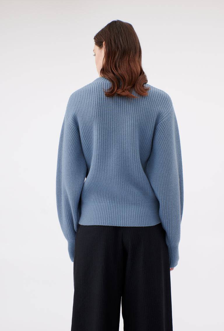 Odeeh Cash-Wool-Mix Pullover, Frosty Blue Discount Store für neue Produkte