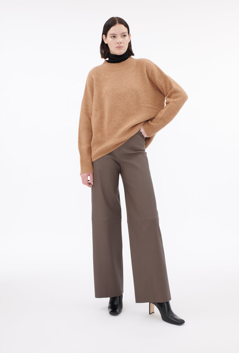 Odeeh Yak-Mix Pullover, Brown Sugar 50% Rabatt mit kostenlosem Versand
