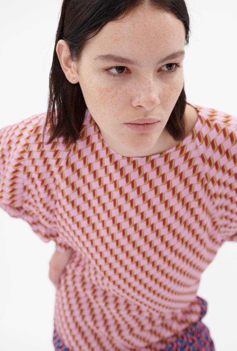 Odeeh Diagonal Waves Bluse, Candy Black Friday Preise