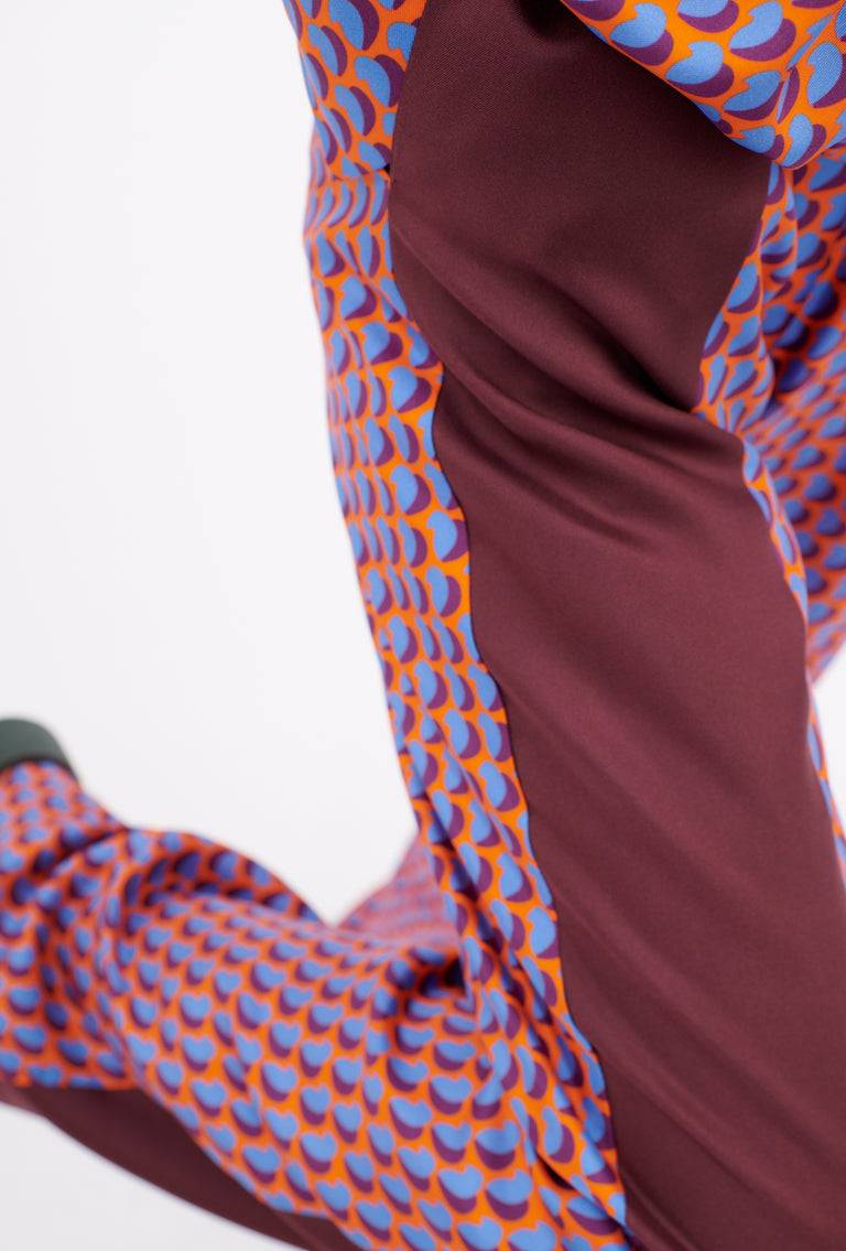 Odeeh Baisers Silk Twill Hose, Cobalt Kostenloser Versand