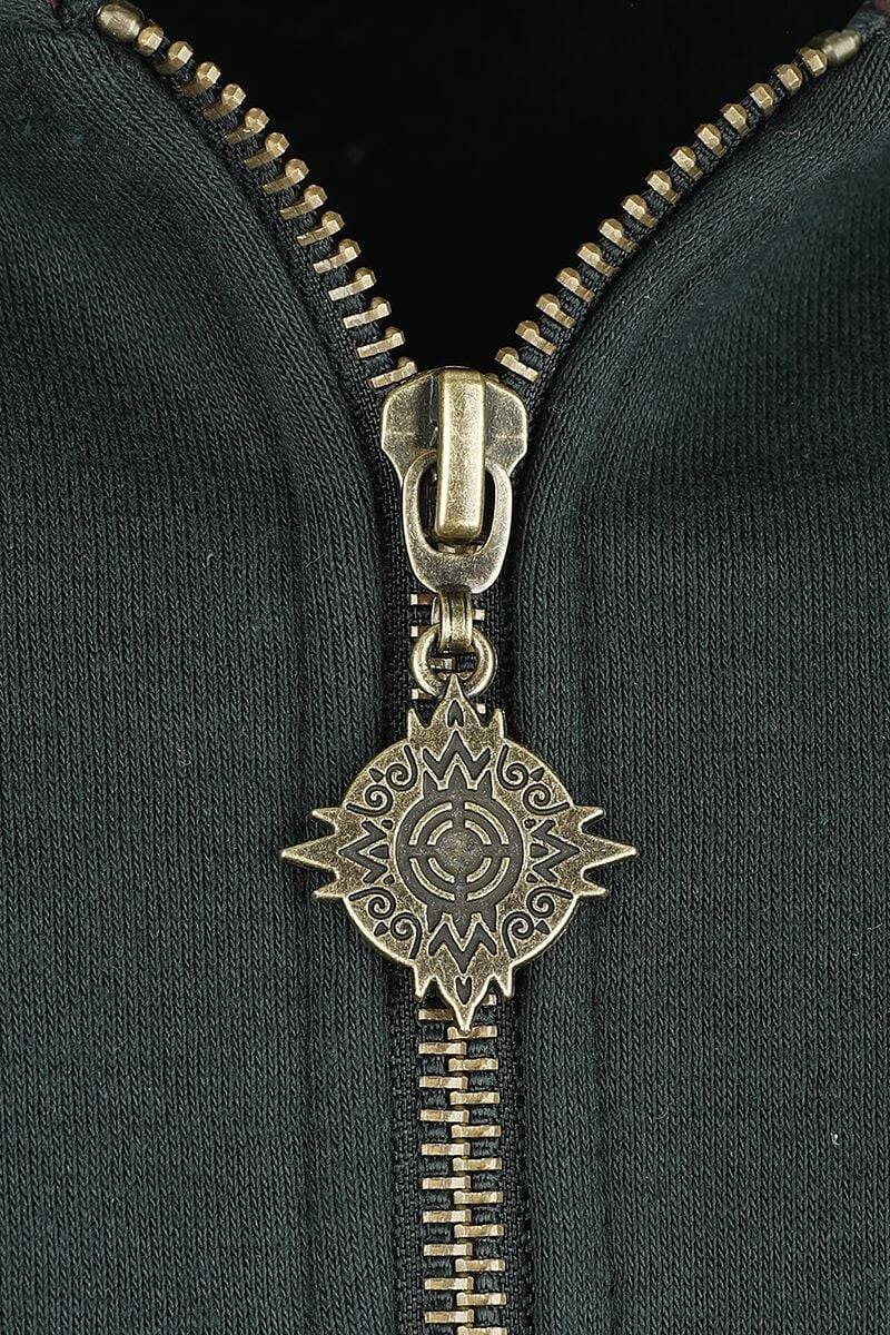 EMP "Rohirrim" Kapuzenjacke grün von Der Herr der Ringe Räumungsverkauf