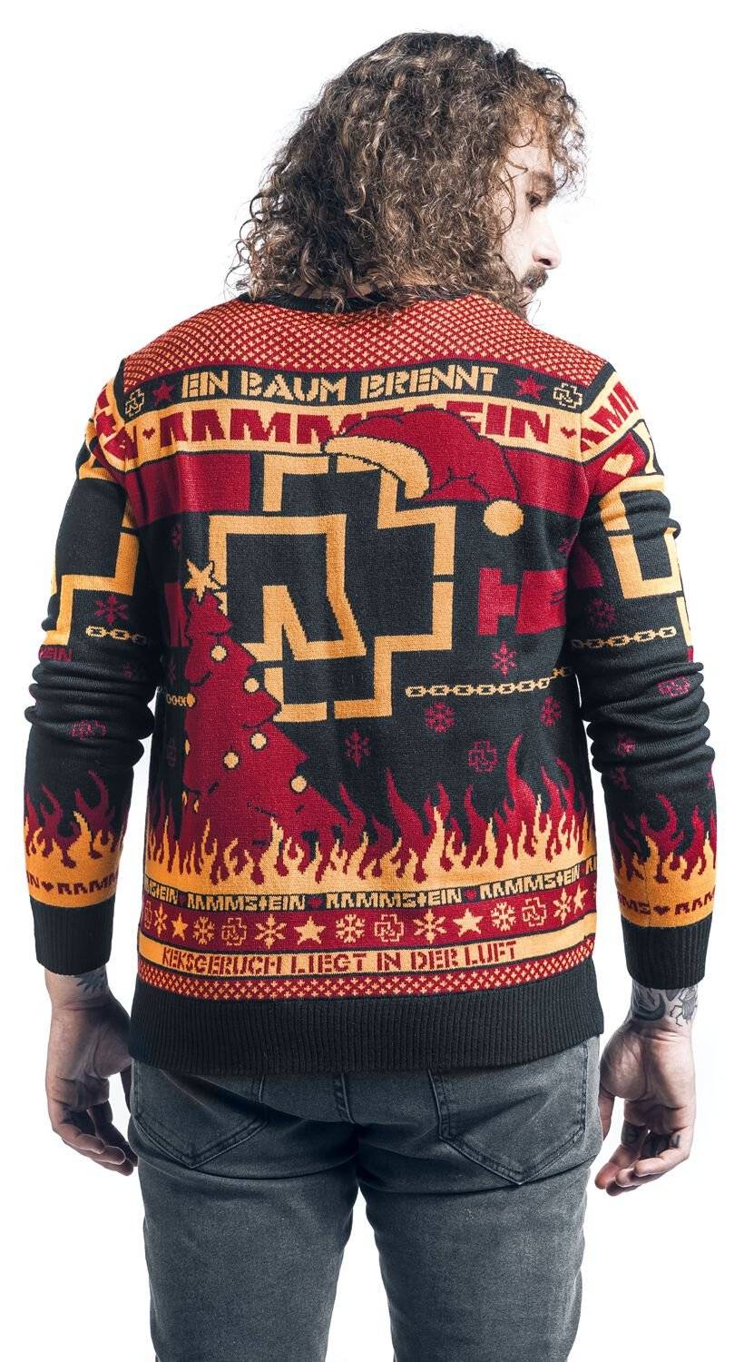 EMP "Holiday Sweater 2020" Weihnachtspullover multicolor von Rammstein Super Sparpreis