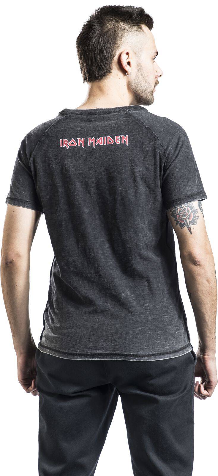 EMP "EMP Signature Collection" T-Shirt dunkelgrau/grau von Iron Maiden Letzte 3 Tage