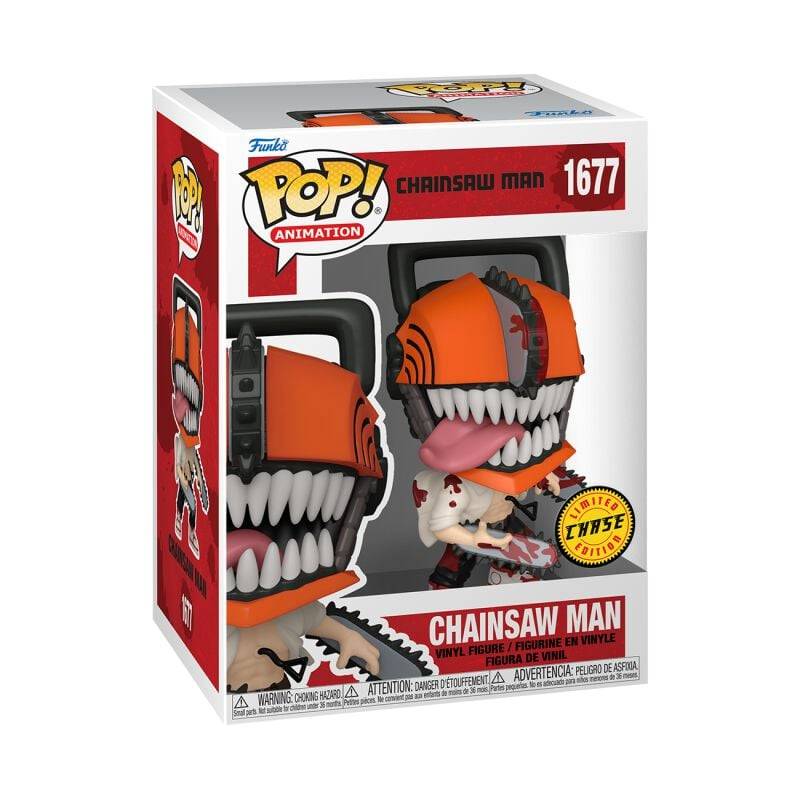 EMP "Chainsaw Man (Chase Edition möglich!) Vinyl Figur 1677" Funko Pop! multicolor von Chainsaw Man Letzter Tag