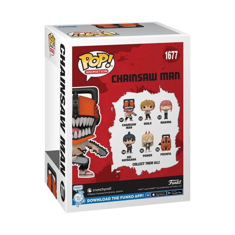 EMP "Chainsaw Man (Chase Edition möglich!) Vinyl Figur 1677" Funko Pop! multicolor von Chainsaw Man Letzter Tag