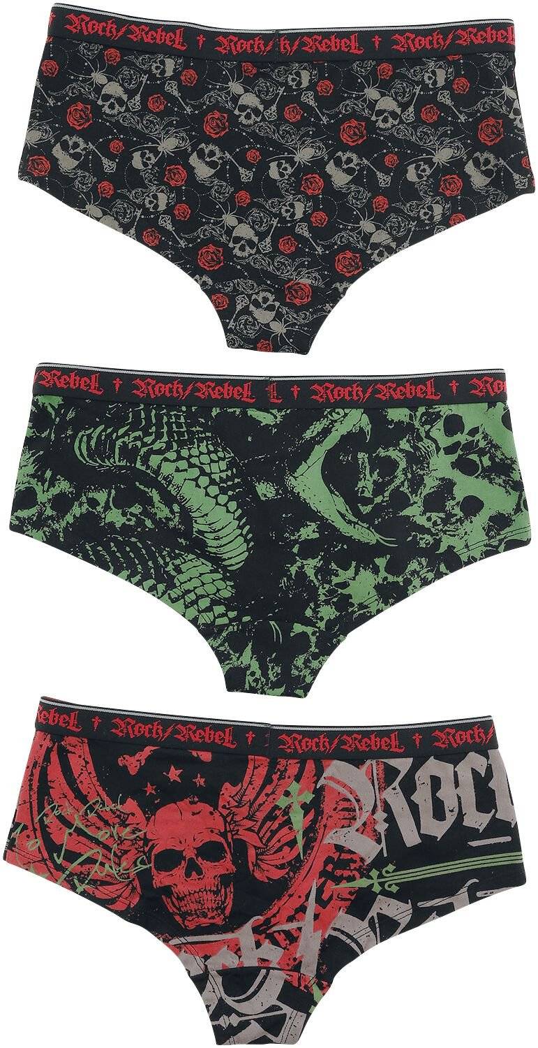 EMP Panty schwarz von Rock Rebel by EMP Angebote