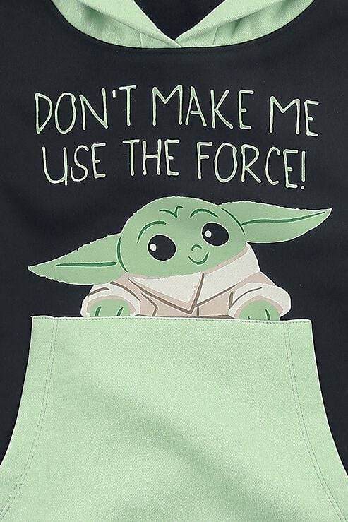 EMP "Don't Make Me Use The Force!" Kapuzenpullover schwarz/grün von Star Wars Fabrikverkauf