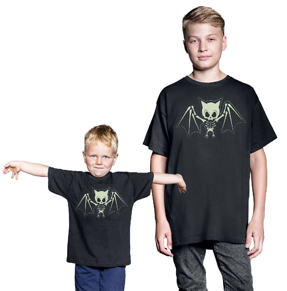 EMP "Kids - Fledermaus Skelett" T-Shirt schwarz von Tierisch Fabrik Onlineshop