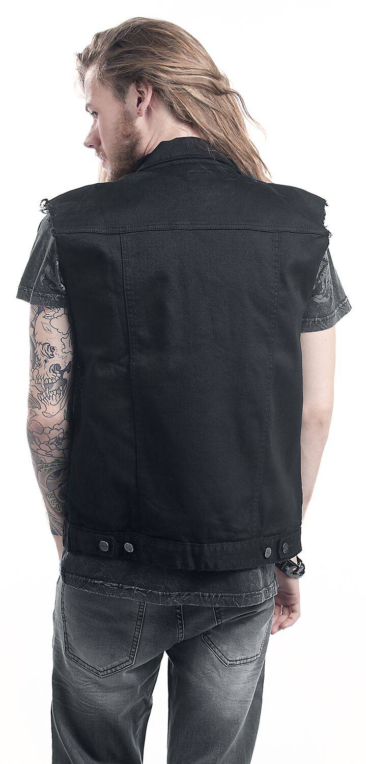 EMP Weste schwarz von Black Premium by EMP Rabatt